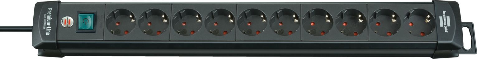 Listwa zasilająca Brennenstuhl Premium-Line 10 gniazd 3 m czarna (1156110010)