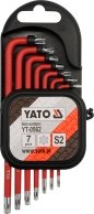 Yato Zestaw kluczy trzpieniowych torx typ L T9-T30 7szt. (YT-0562)