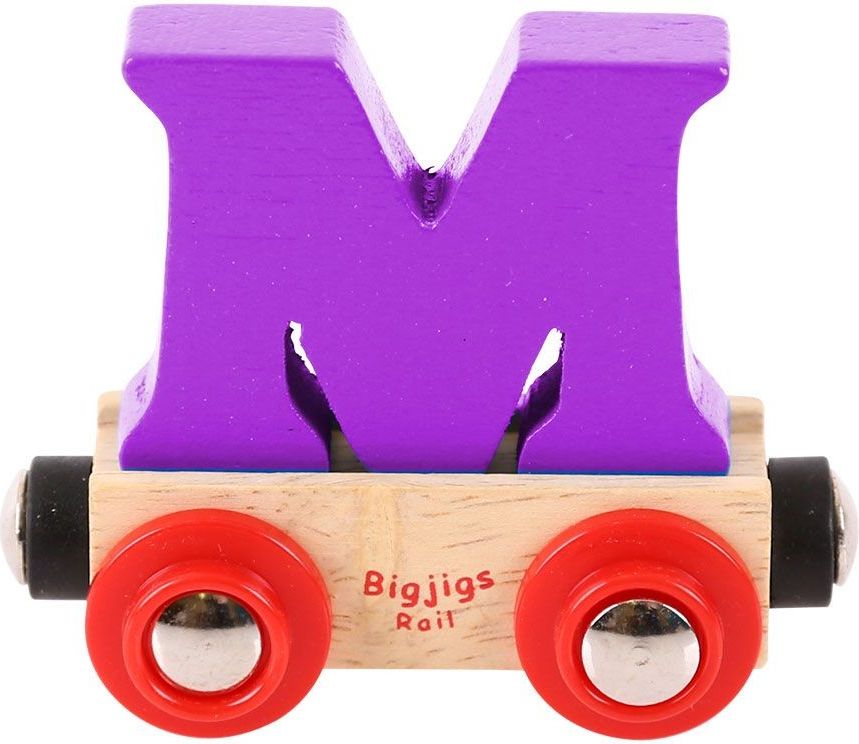 BigJigs Wagonik literka M
