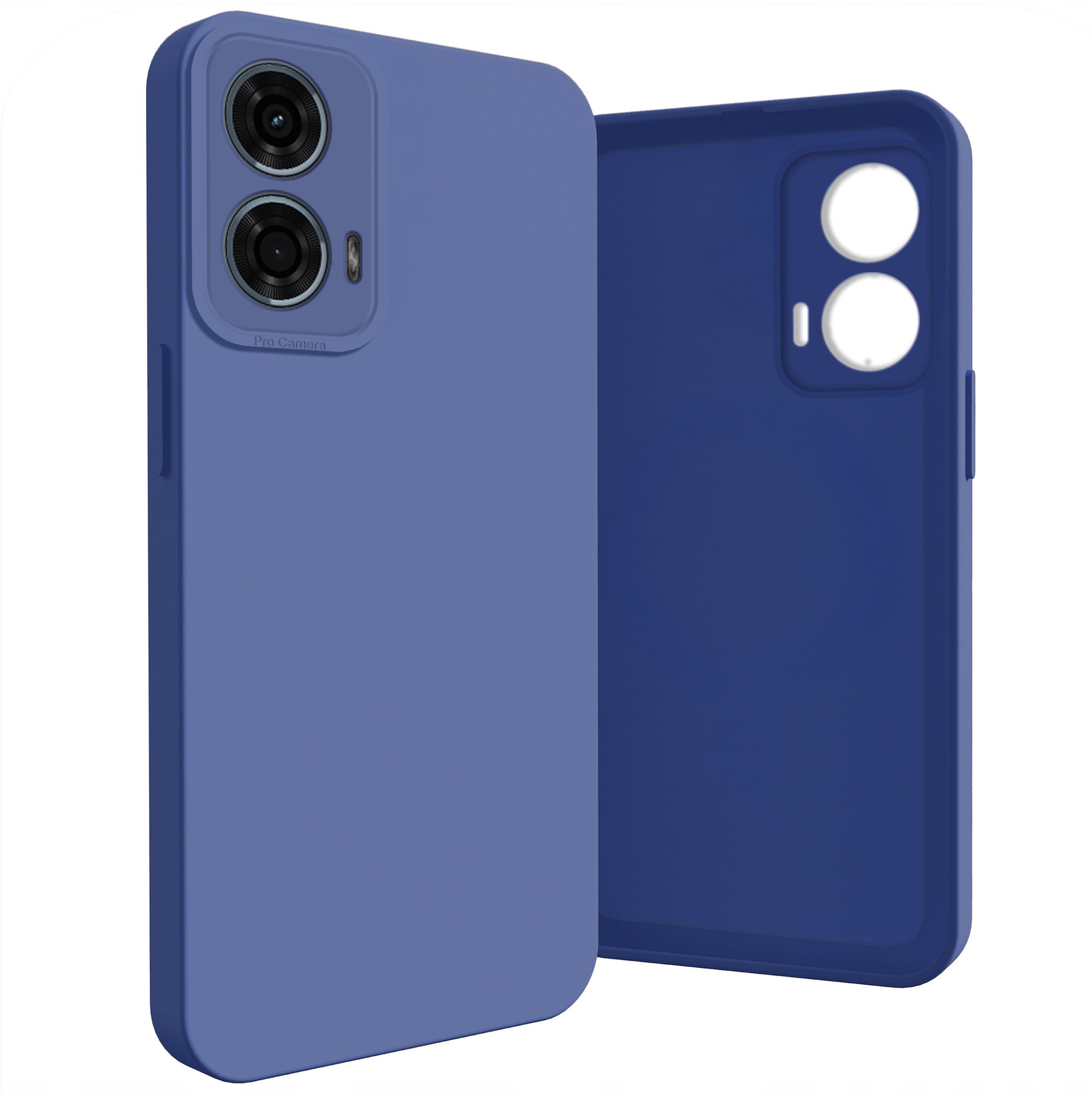 Etui do Motorola Moto G24 Power (Osłona Kamery, Granatowe, Ochronne, Case)
