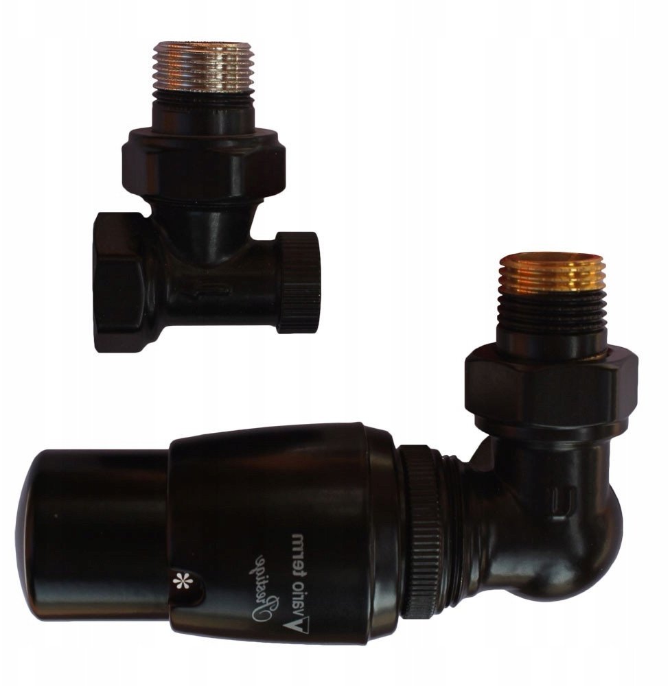 Vario Term zestaw termostatyczny MASTER prawy czarny strukturalny EMAGS0214CFK/P