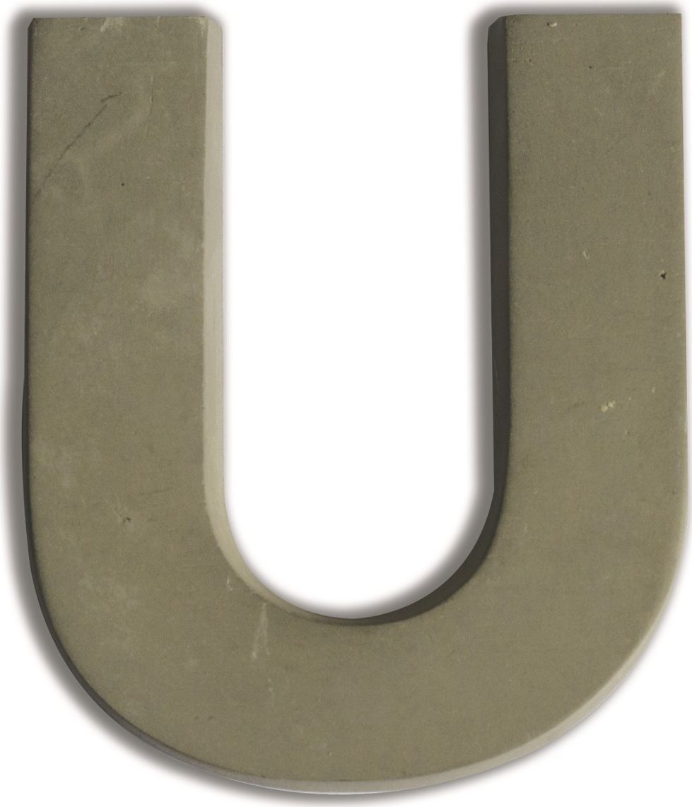 Aladine Litera U z betonu H:5 cm