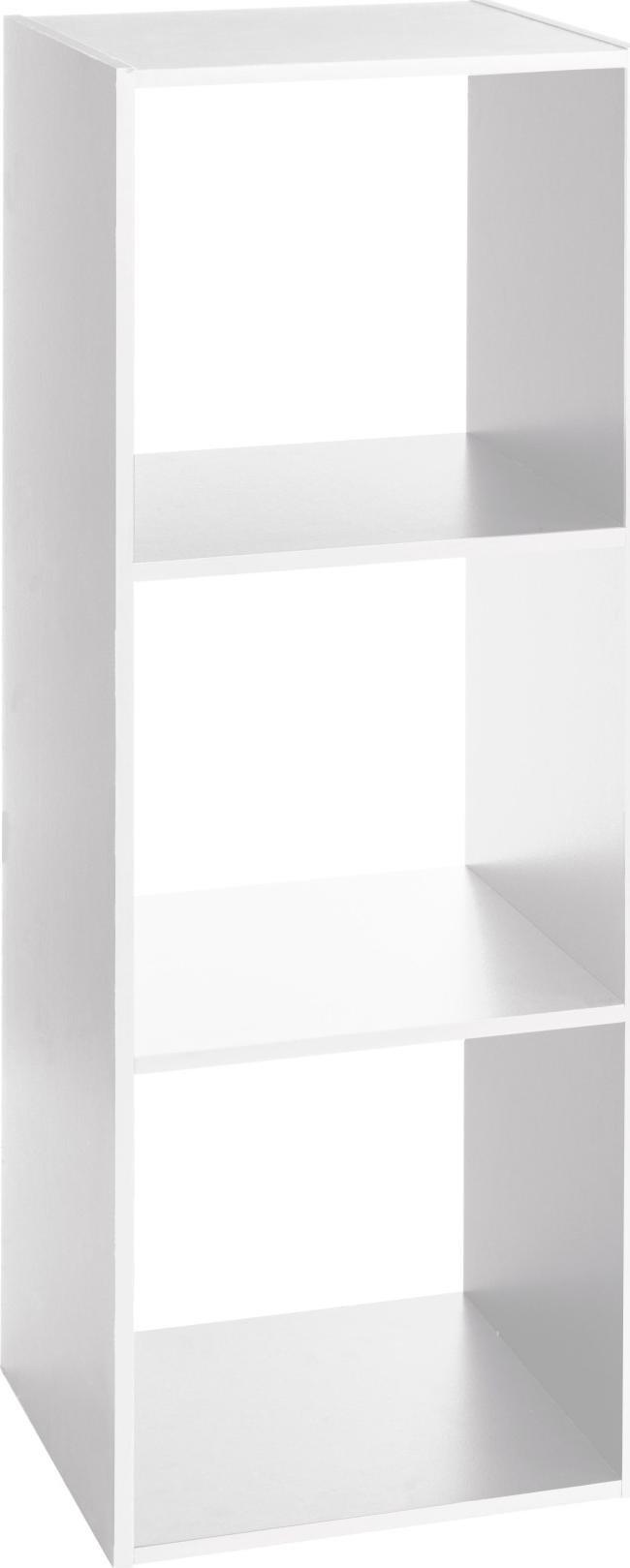 5five Wolnostojąca szafka biurowa BIAŁA 3x półki LOFT