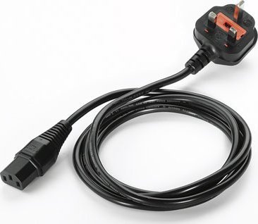 Zebra POWER CORD: 18AWG 10A 250V UK - 50-16000-219R