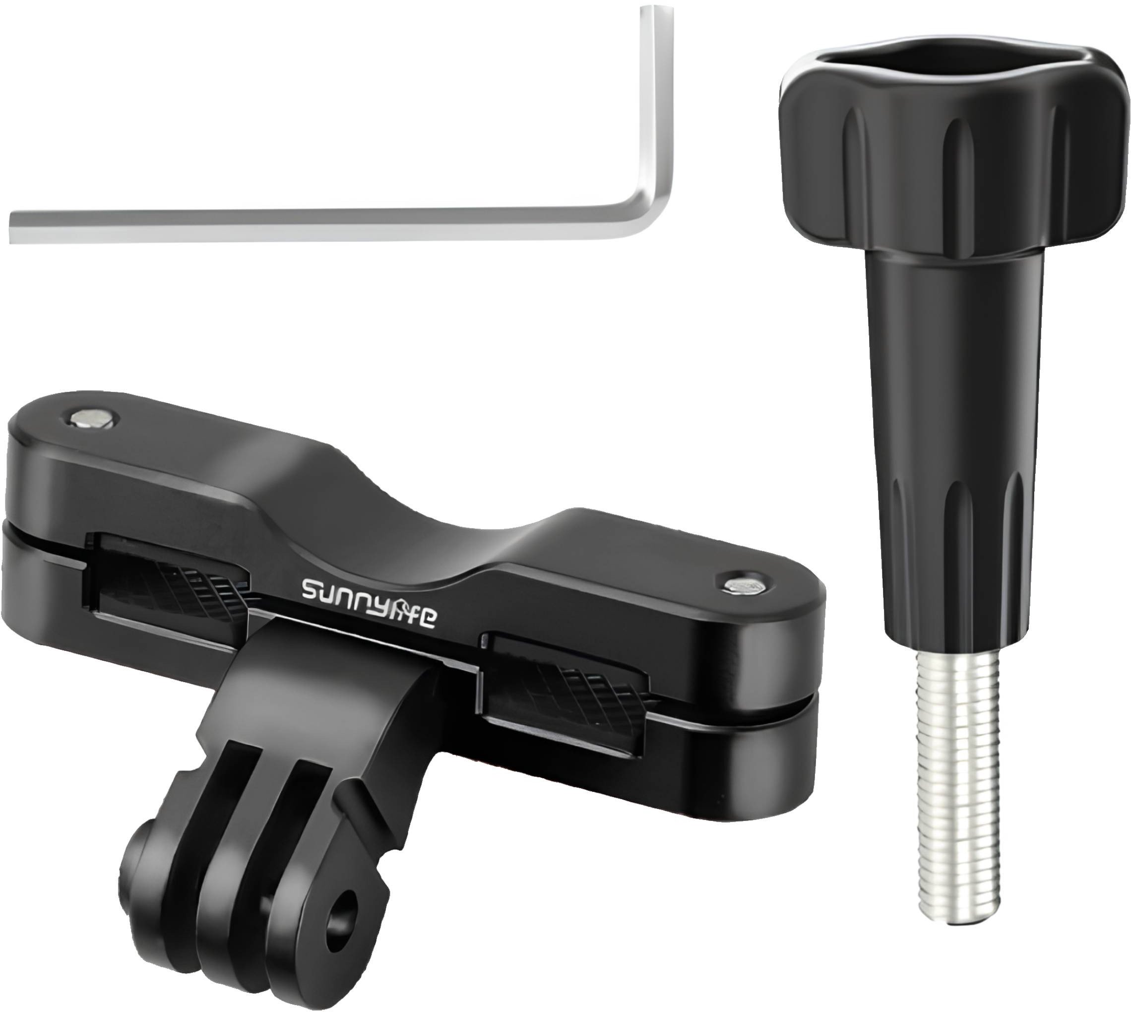 UCHWYT ROWEROWY NA SIODEŁKO DO KAMERY SPORTOWEJ ACTION 5 PRO / INSTA360 GO 3S / GOPRO 13 (CZARNY)