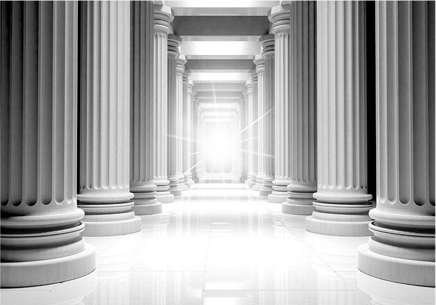 DecoNest Fototapeta - Antyczny Partenon - 250X175