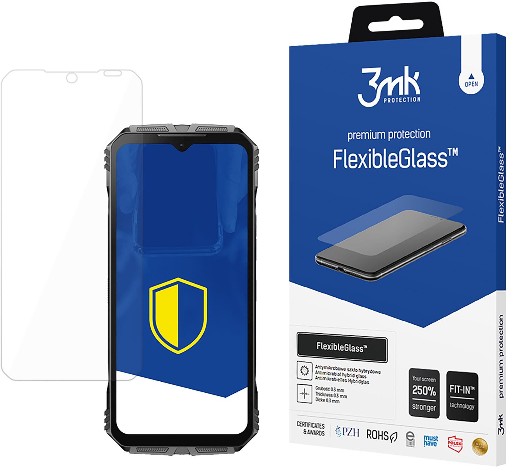 DOOGEE S CYBER - 3MK FLEXIBLEGLASS