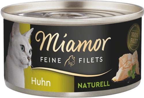 MIAMOR KOT pusz.80g FILETS KURA w sosie własnym /24