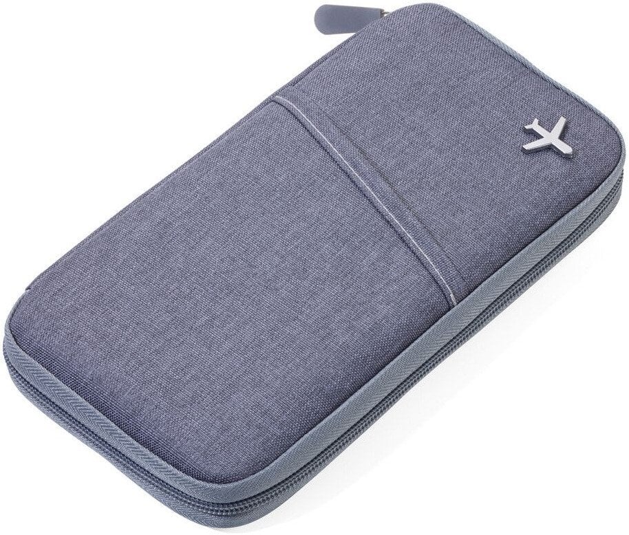 TROIKA Etui SAFE FLIGHT grau
