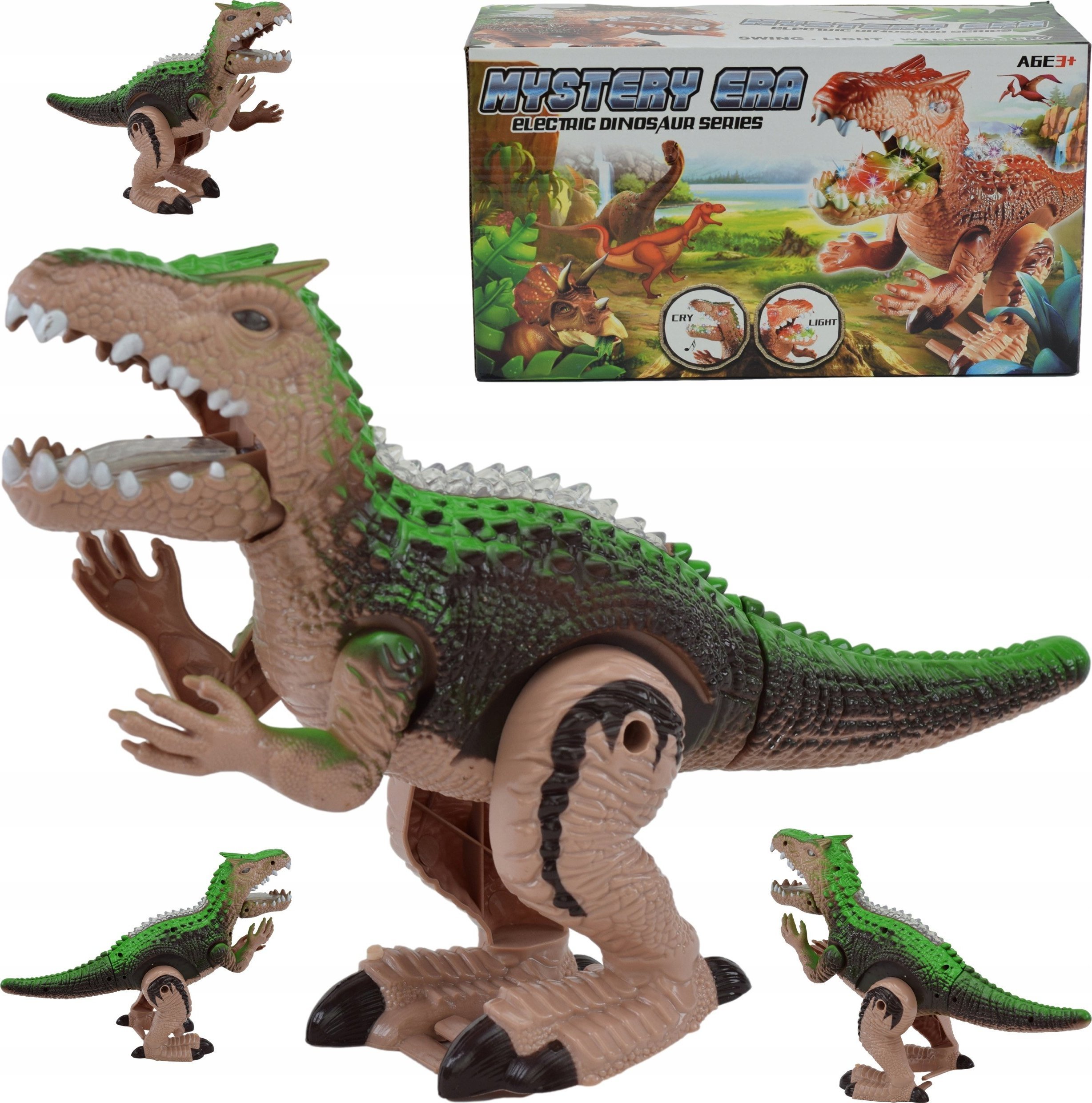 Skleplolki INTERAKTYWNY DIONOZAUR TYRANOZAUR CHODZI ŚWIECI