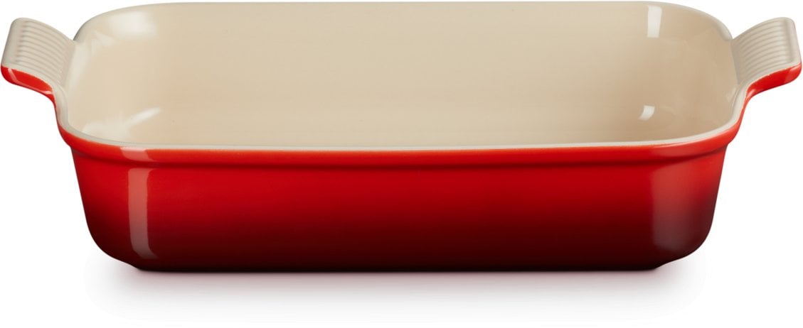 Le Creuset Rectangular Heritage Stoneware Baking Dish 32x24cm / 4L Orange 0843251103065