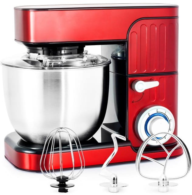 Robot planetarny 5,5l Kitchencook Antara RED INOX