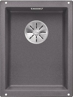 Zlewozmywak Blanco Subline 320-U Silgranit szarość skały z korkiem InFino (523407)