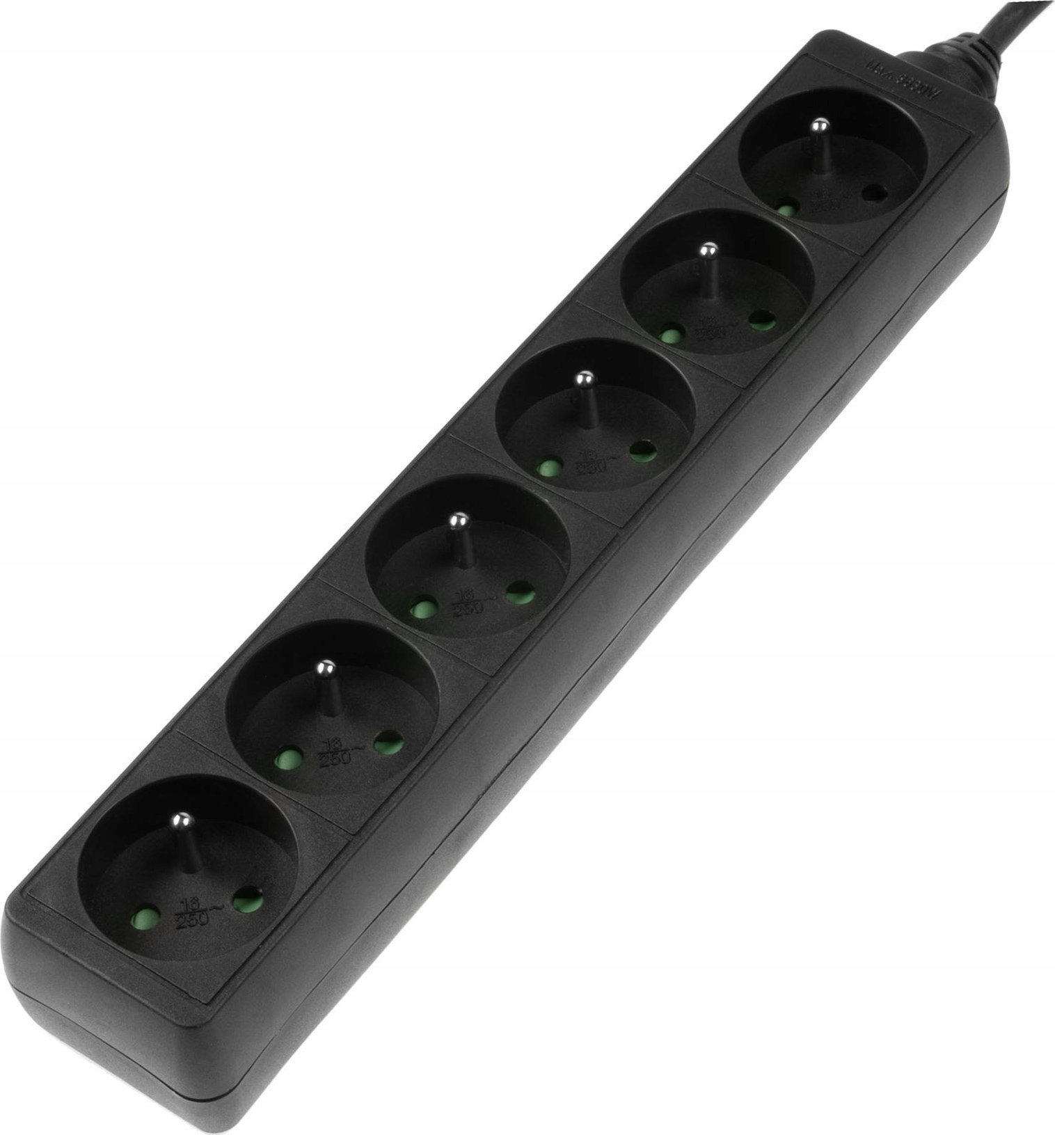 Hama LISTWA ZASILAJĄCA "STANDARD" 6GN, 1,5M BEZ WŁ.