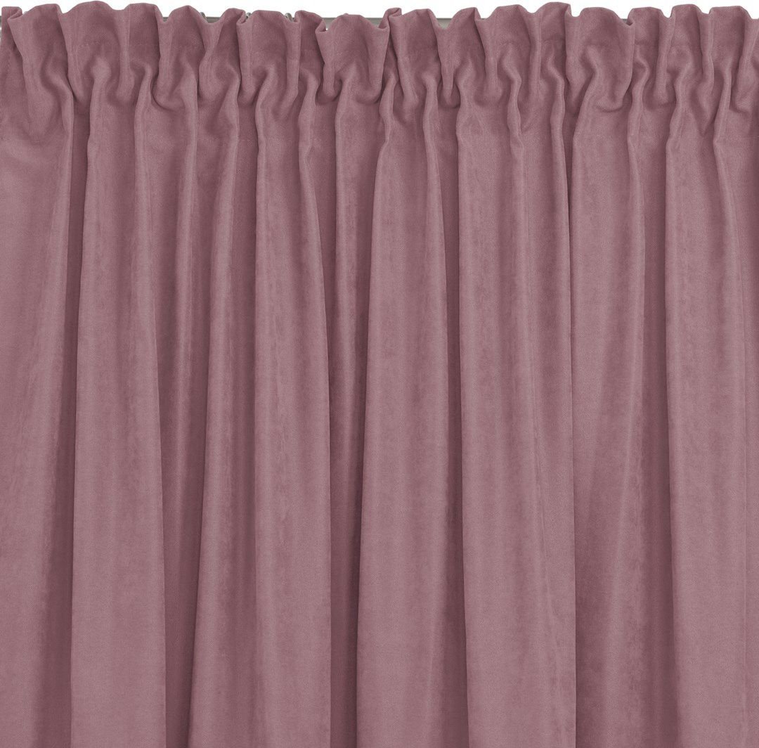 Homede Zasłona MILANA różowy szenila 280x225 HOMEDE
