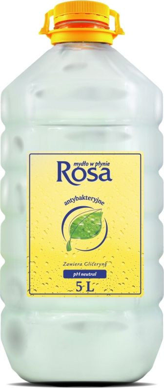 ROSA Mydło w płynie antybakteryjne białe, 5 l
