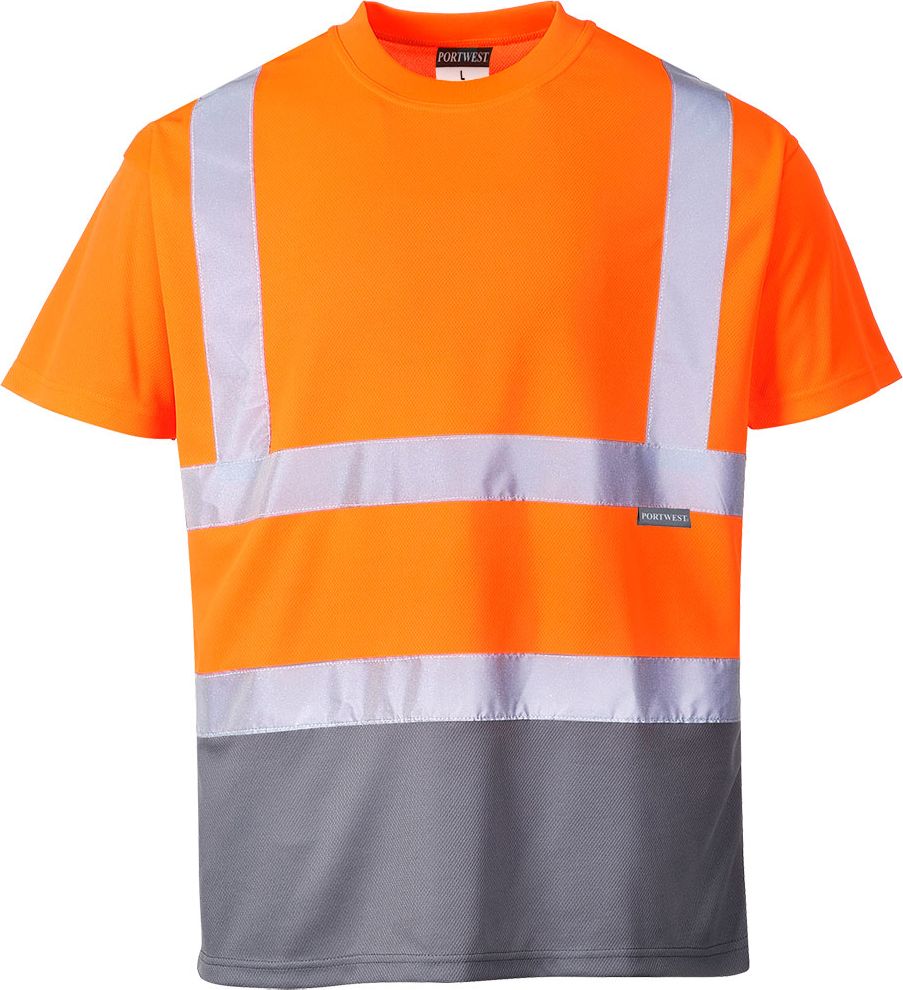 Portwest S378 Portwest Hi-Vis Koszulka Ostrzegawcza - Xl