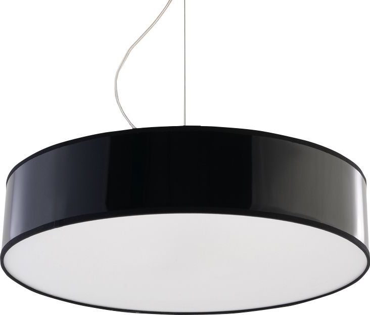 Lampa wisząca Lumes Okrągła lampa wisząca LED E818-Arens - czarny