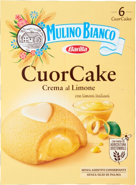 Mulino Bianco Ciasteczka Courcake Cytryna 210g