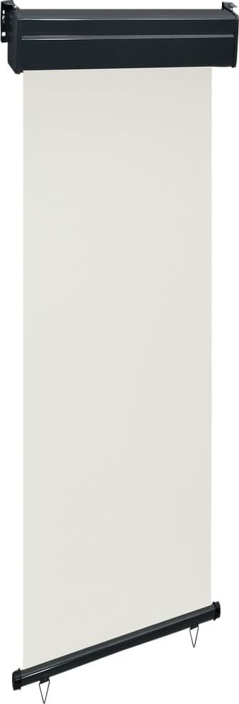 vidaXL Markiza boczna na balkon, 60 x 250 cm, kremowa