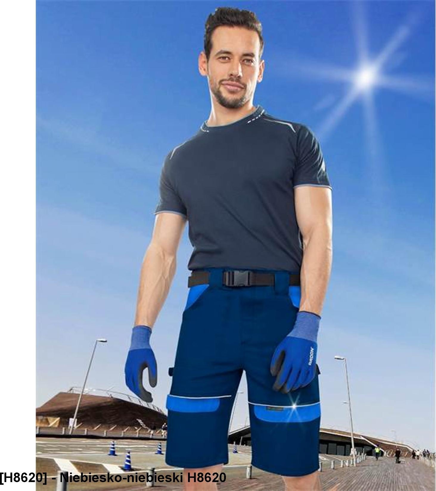 Ardon ARDON COOL TREND - szorty - Niebiesko-niebieski H8620 58