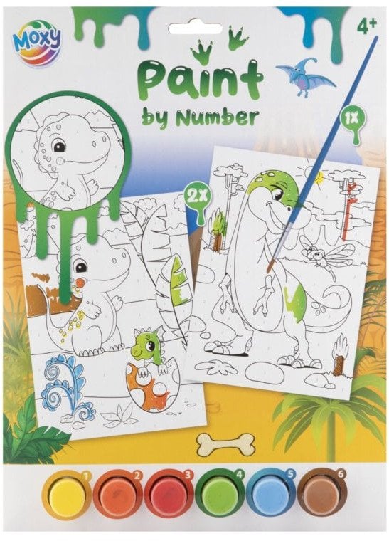 CCG malowanie po numer.A4 dinusie 150135 42173