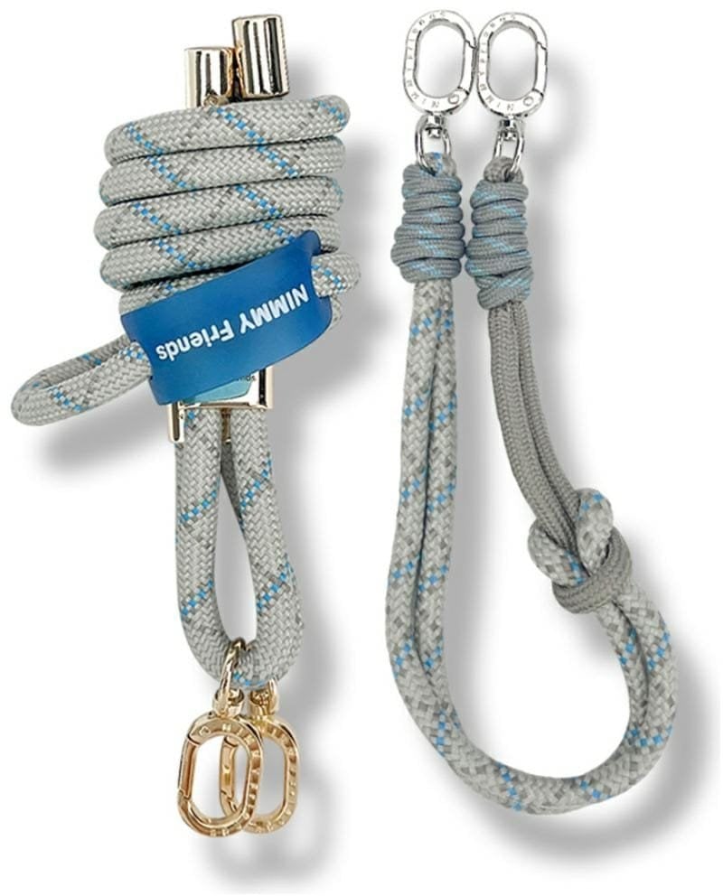 Set crossbody + handstrap Nimmy Cool&Cute 2.0 gray