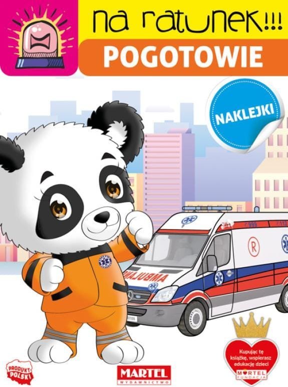 Martel Na ratunek. Pogotowie z naklejkami