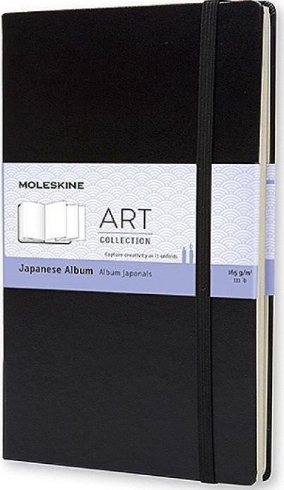 Moleskine Album Japoński L 13x21cm 48K TW czarny