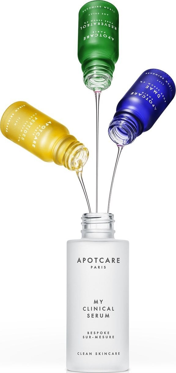 Apot.Care My Clinical Serum Set Apotcare: PEPTIDES, Peptides, Anti-Ageing, Day & Night, Serum, For Face, 10 ml + Resveratrol, Antioxidants, Anti-Agein