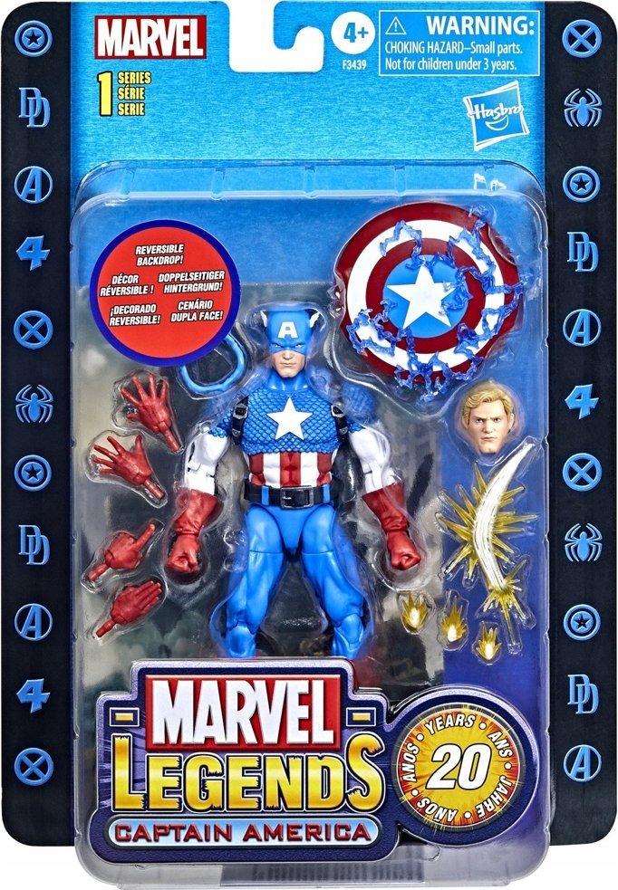 Figurka Hasbro Marvel Legends Captain America (20th Anniversary)