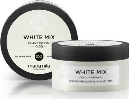 Maria Nila Maria Nila, Colour Refresh, Vegan, Hair Colouring Cream Mask, For Color Refreshing, 0.00 White Mix, 100 ml For Women