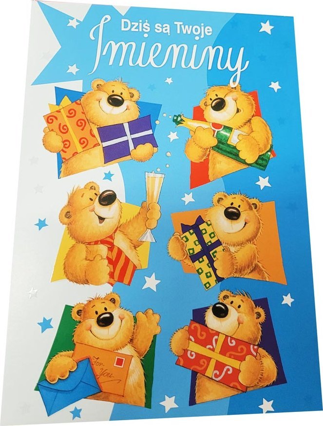 Fastima KARTKA Okolicznościowa z życzeniami A224