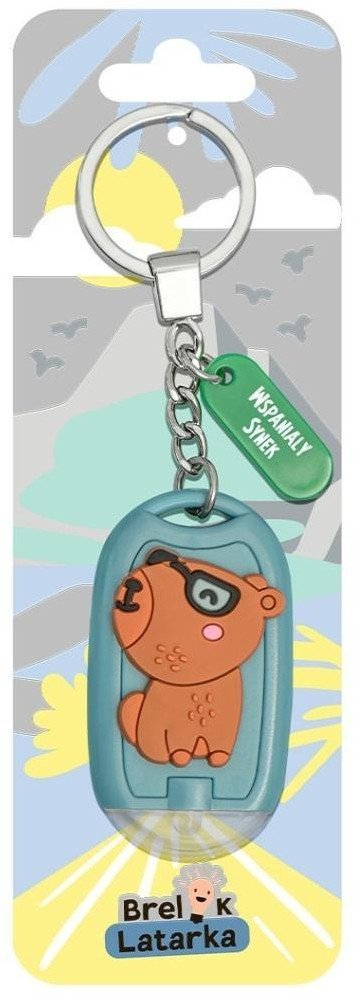 Brelok 3D z latarką - Wspaniały Synek