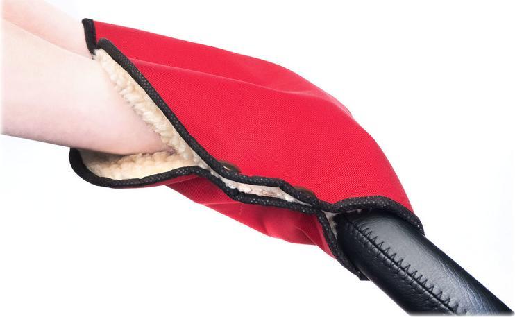 Caretero CARETERO MUFKA SENSILLO DO WÓZKA RED