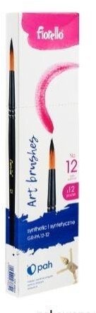 Pędzle artystyczne GR-PA12-0 (12szt) FIORELLO
