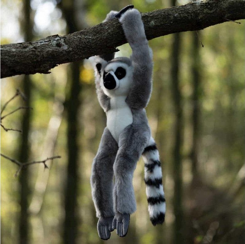 Pluszowy lemur na rzepy