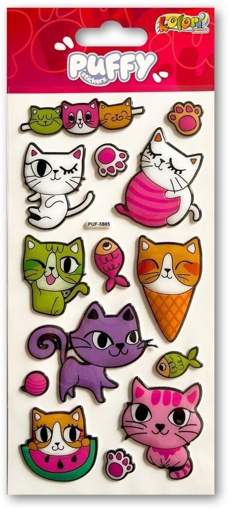 Naklejki puffy Kittens