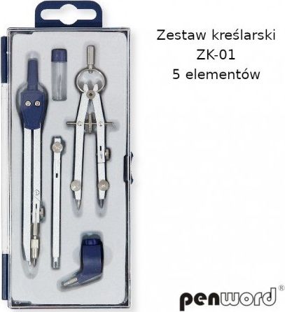 Penword Zestaw kreślarski PENWORD ZK-01 5 elementów Penword TARGI
