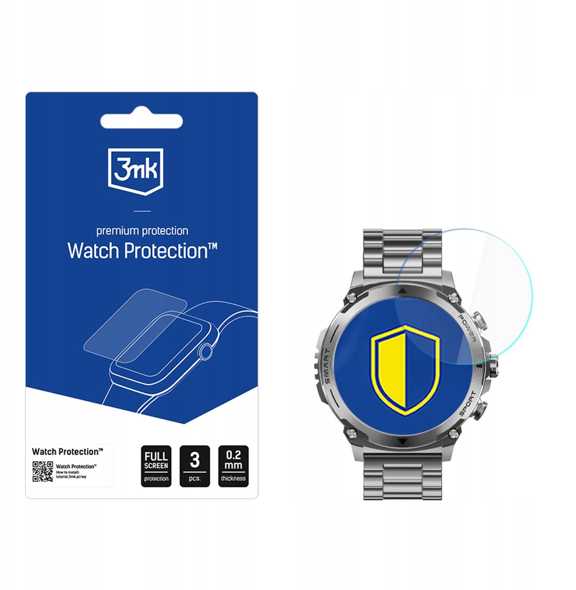 Garett Atom - 3mk Watch Protection FlexibleGlass