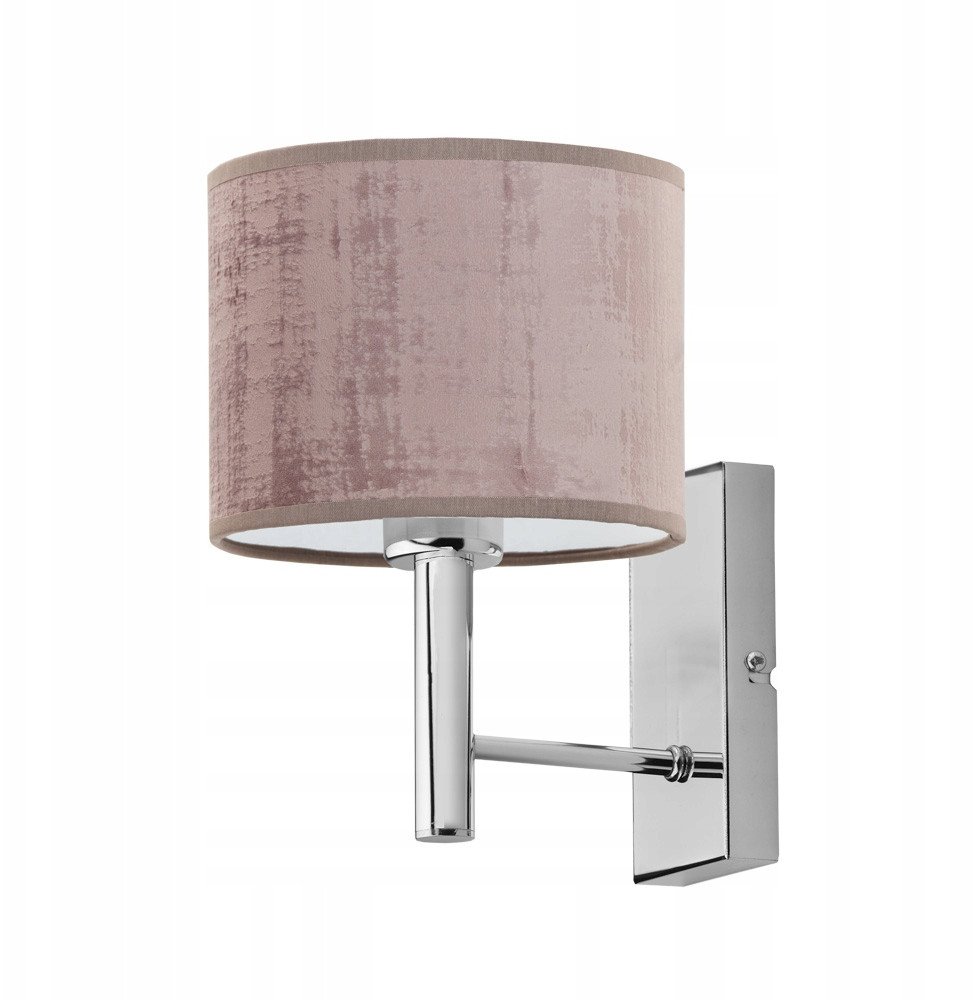 Elegancki kinkiet do salonu LED z abażurem TEGU WELUR