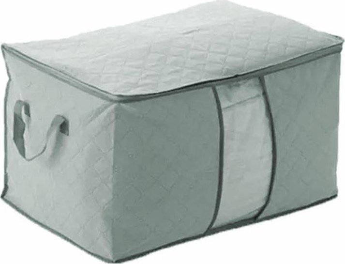 Aptel POKROWEC na POŚCIEL Przechowywanie Ubrań Pościeli szary AG900