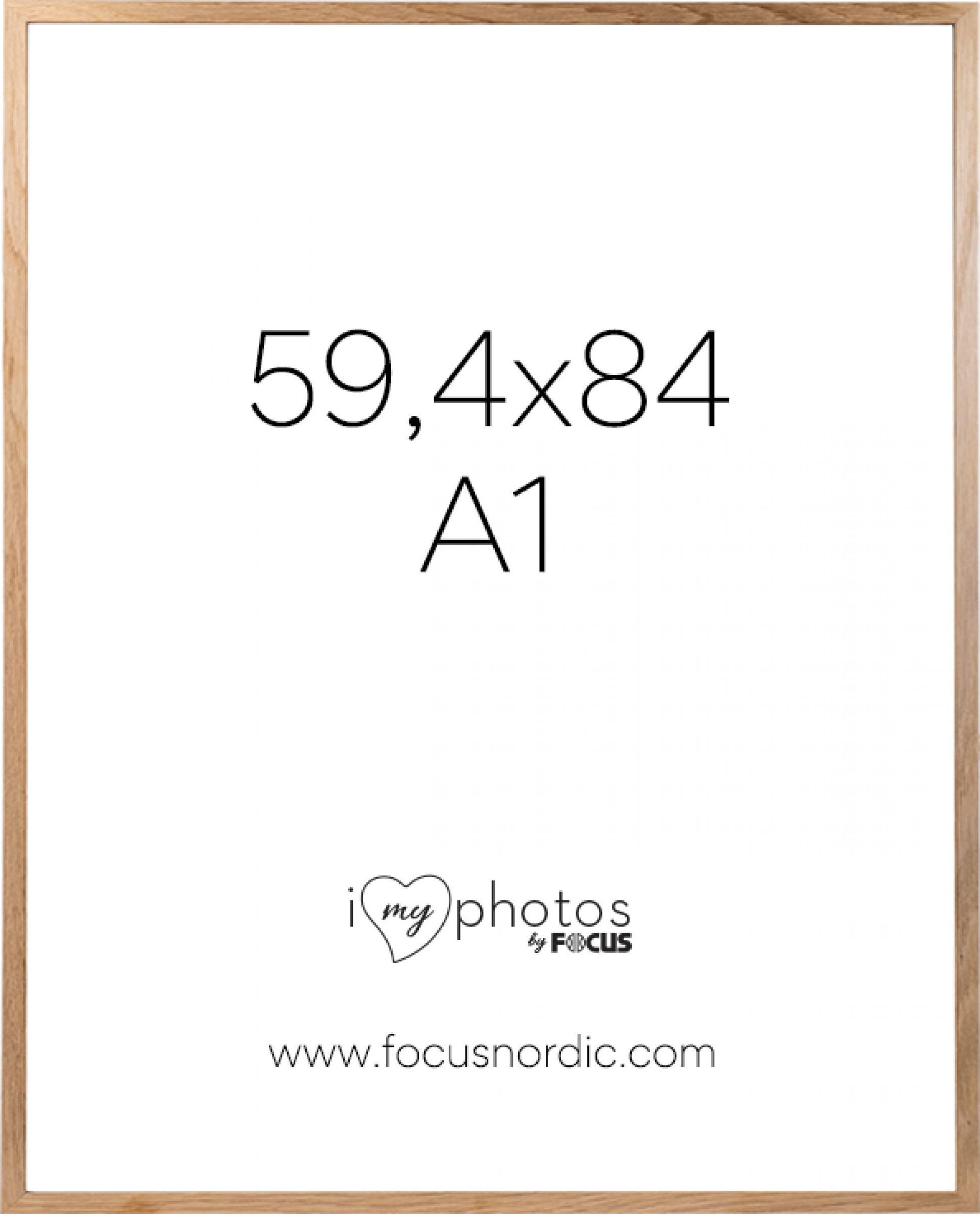 Ramka Focus Focus Soul Oak Veneer 59,4X84 (A1)