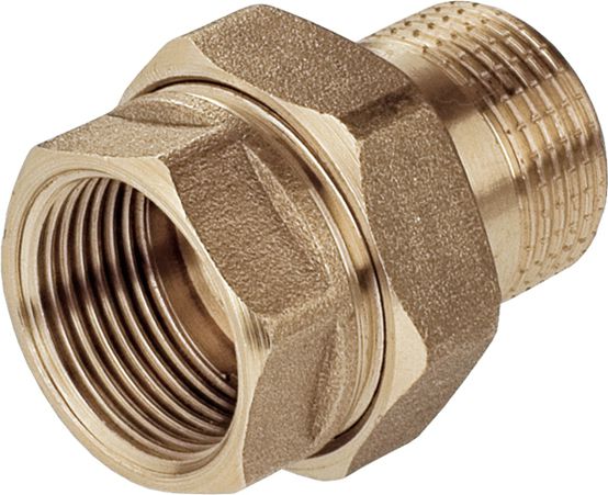 Perfexim Dwuzłączka mosiężna prosta z oringiem 1/2" (07-146-0150-000)