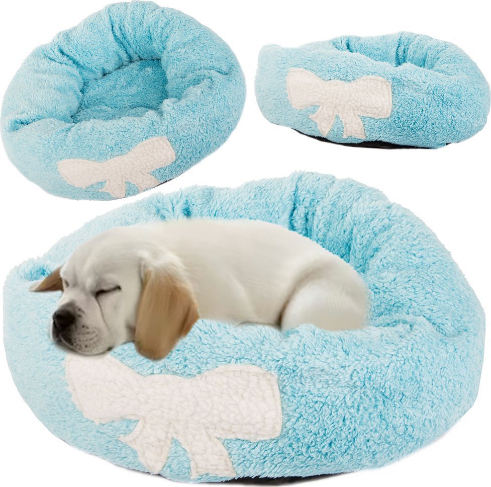 Przyjaciele Pluszowe legowisko kojec dla psa kota miękkie poduszka kanapa posłanie 35cm Pluszowe legowisko kojec dla psa kota miękkie poduszka kanapa