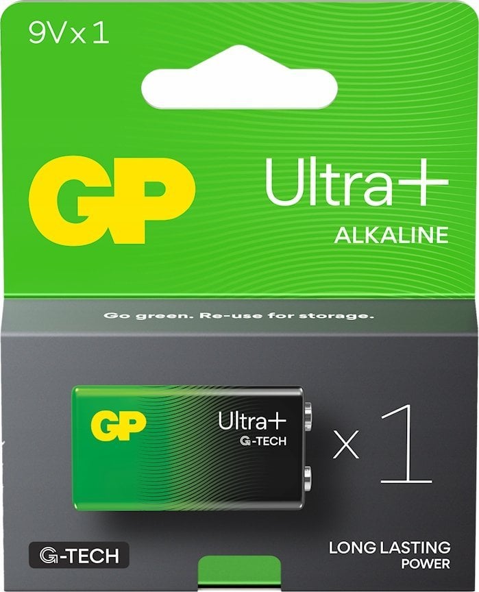 GP Bateria GP ULTRA+ ALKALINE 9V