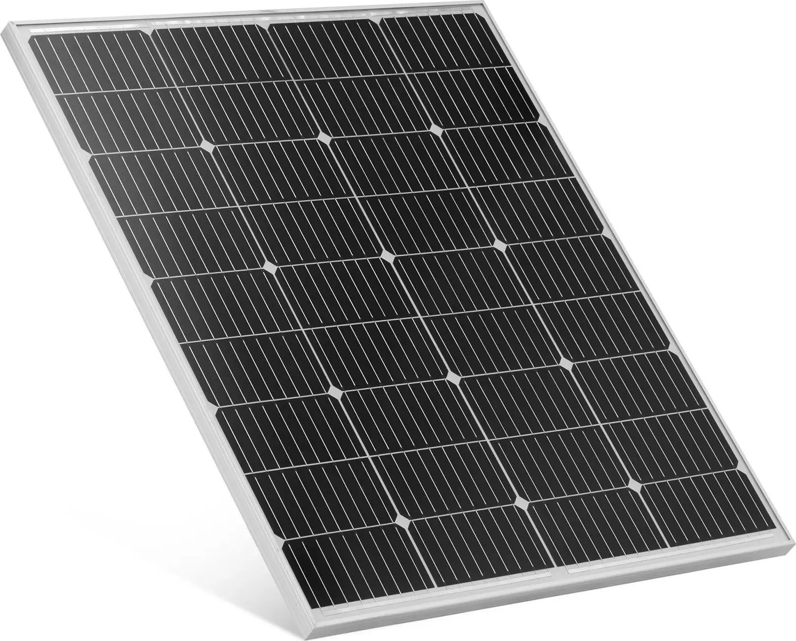 MSW Panel solarny monokrystaliczny fotowoltaika z diodą bocznikującą 22.46 V 100 W Panel solarny monokrystaliczny fotowoltaika z diodą bocznikującą 22