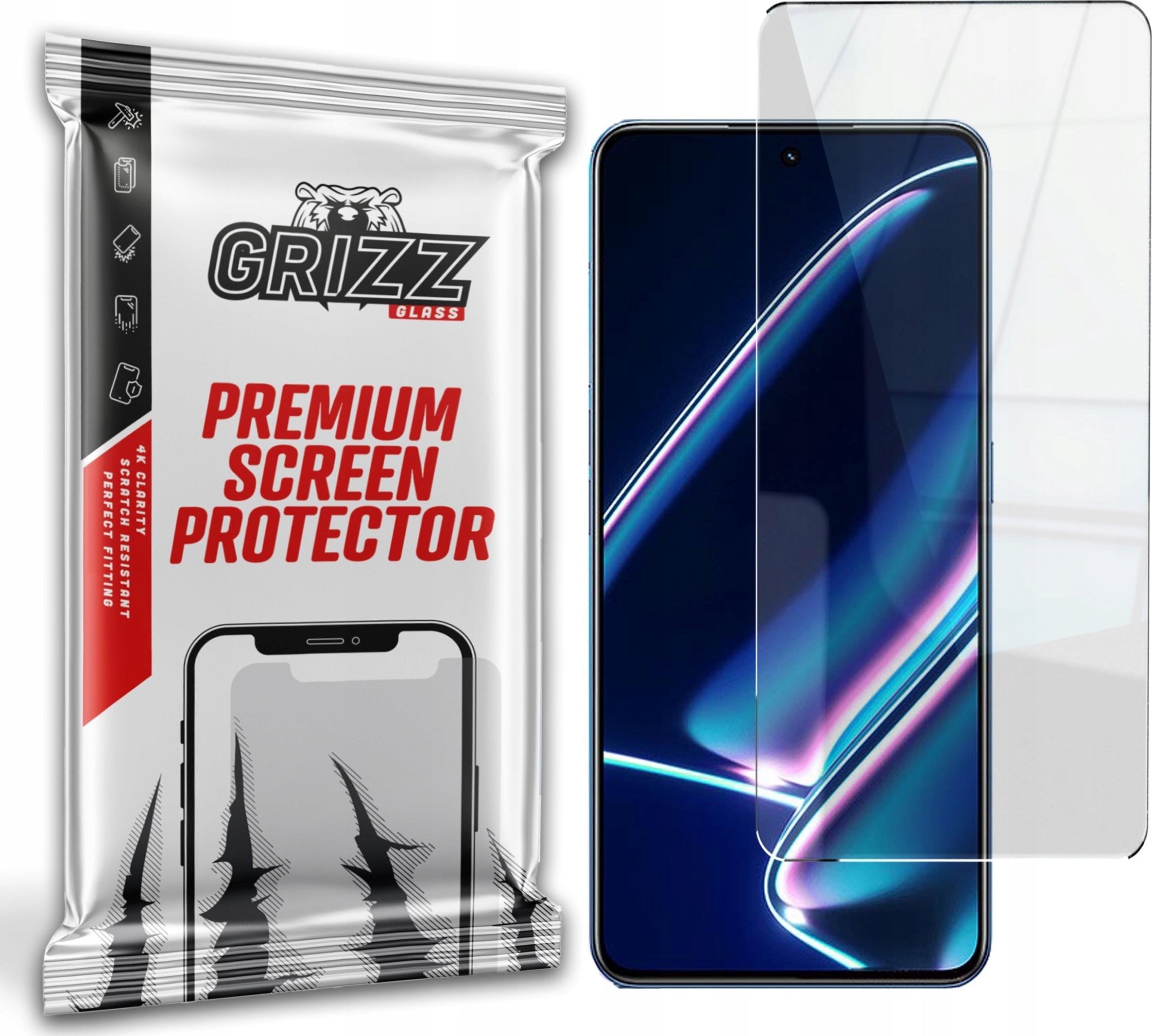 GrizzGlass Szkło hybrydowe GrizzGlass HybridGlass Realme GT Neo5 SE