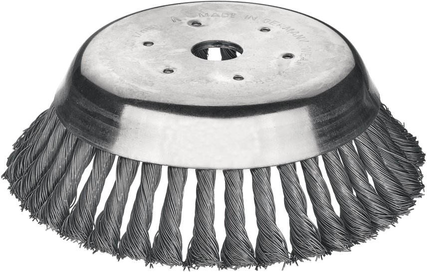 Buskrydderbørste Ø 180 mm - 36 Z Stål 0,5 - 20 mm hul
