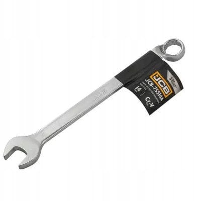 JCB Klucz płasko-oczkowy 14mm odgięty 75 stopni